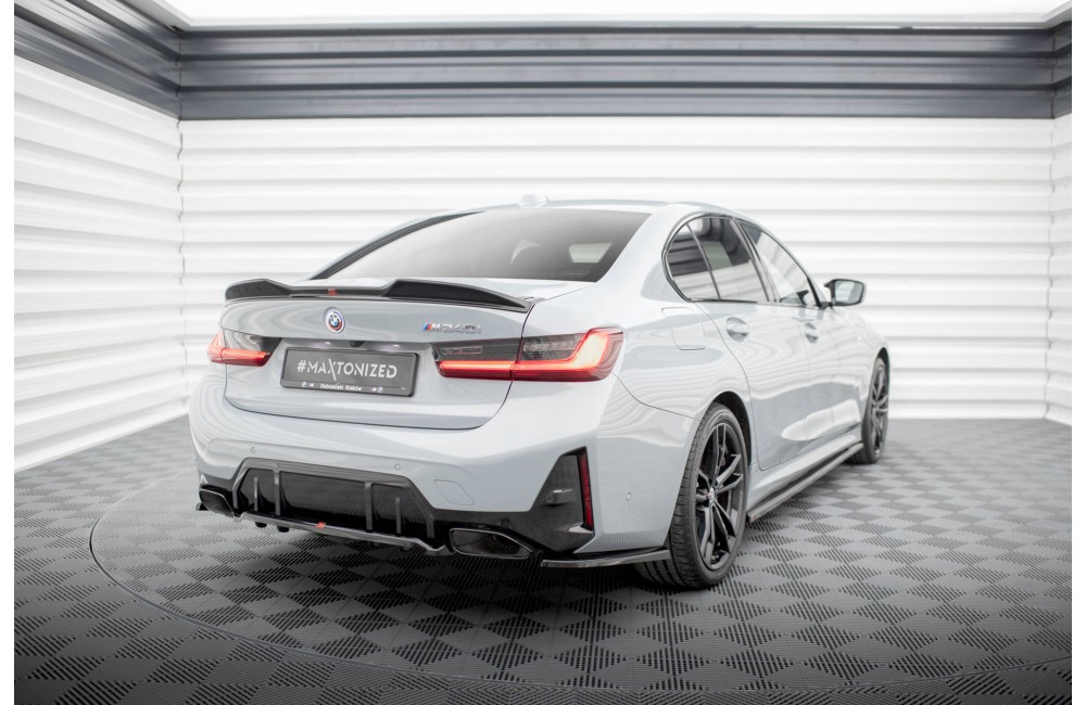 Rear Splitter (with vertical bars) V.1 BMW M340i G20 / G21 Facelift