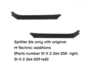 FRONT SPLITTER V.2 BMW M3 / 3 M-Pack E36 Coupe