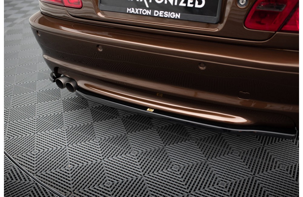 Rear Splitter BMW 3 E46 MPACK COUPE (with vertical bars)
