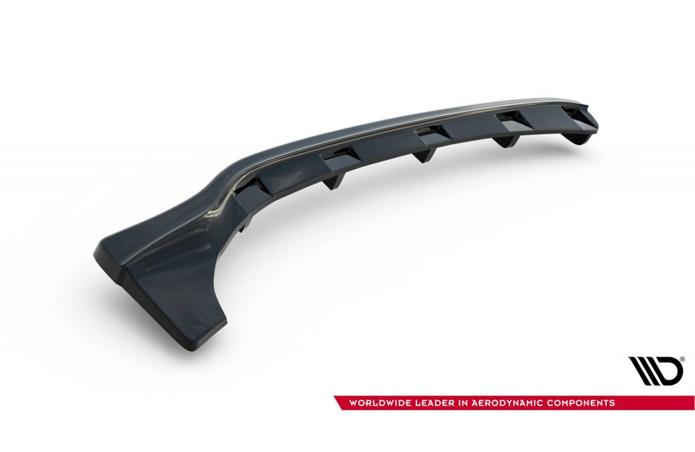 Rear Splitter BMW 3 E46 MPACK COUPE (with vertical bars)