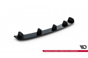 Rear Splitter BMW 3 E46 MPACK COUPE (with vertical bars)