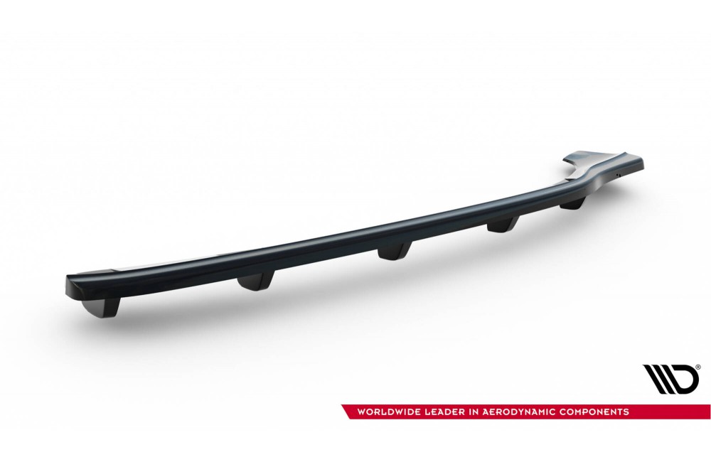 Rear Splitter BMW 3 E46 MPACK COUPE (with vertical bars)