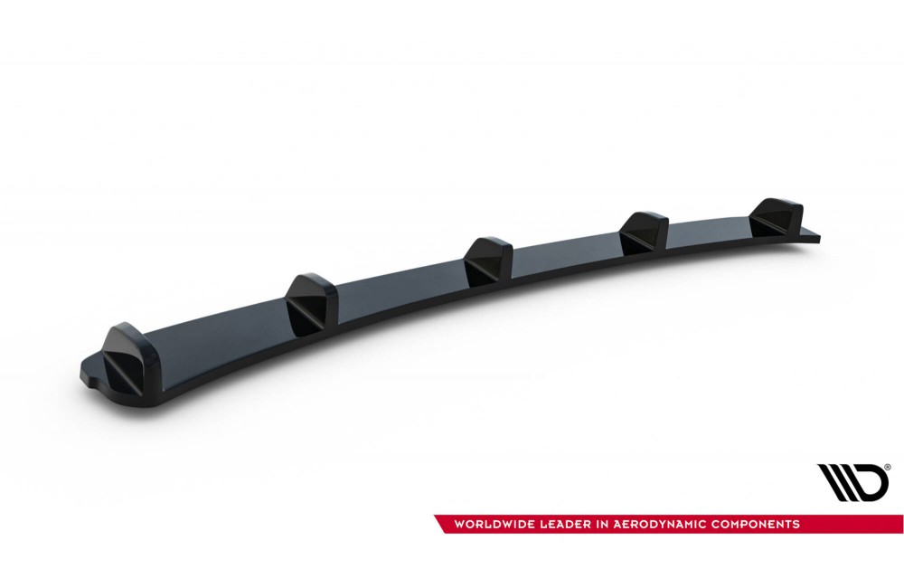 Rear Splitter BMW 3 E46 MPACK COUPE (with vertical bars)