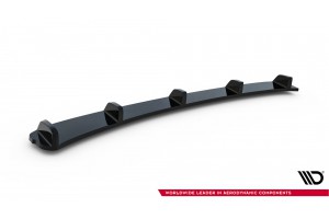 Rear Splitter BMW 3 E46 MPACK COUPE (with vertical bars)