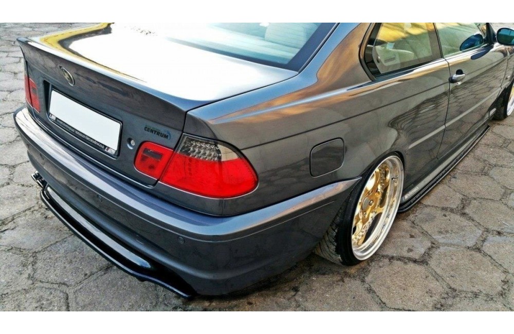 Rear Splitter BMW 3 E46 MPACK COUPE (without vertical bars)