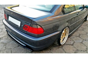 Rear Splitter BMW 3 E46 MPACK COUPE (without vertical bars)