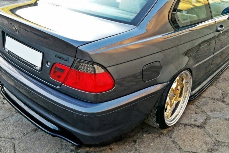 Πίσω Splitter BMW 3 E46 MPACK COUPE (χωρίς κάθετες ράβδους)