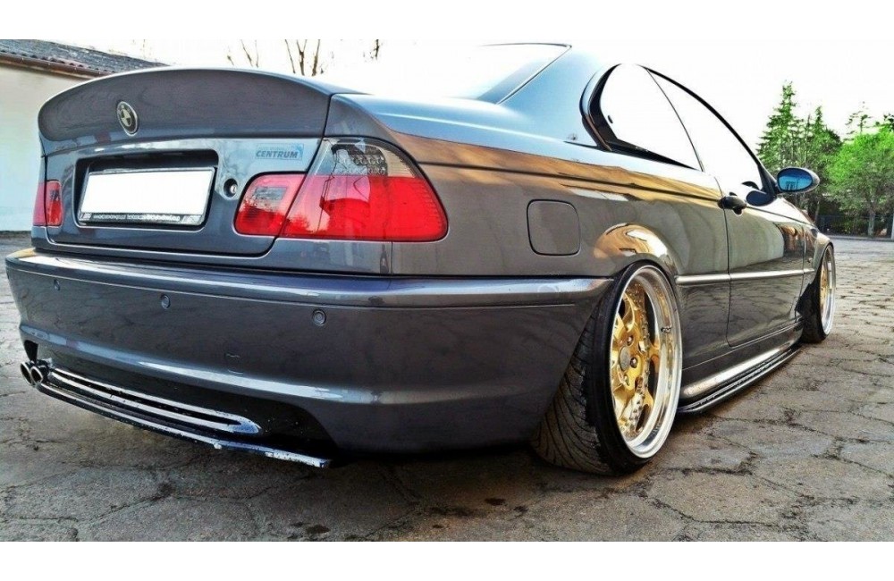 Rear Splitter BMW 3 E46 MPACK COUPE (without vertical bars)