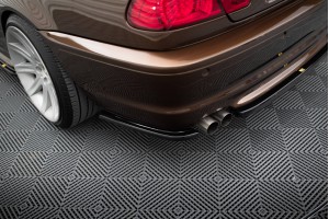 REAR SIDE SPLITTERS BMW 3 E46 MPACK COUPE