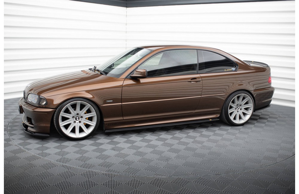 SIDE SKIRTS DIFFUSERS V.1 for BMW 3 E46 MPACK COUPE SIDE SKIRTS DIFFUSERS V.1 for BMW 3 E46 MPACK COUPE