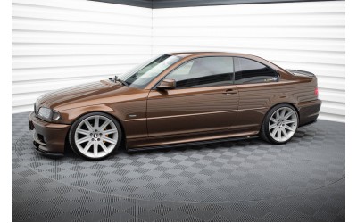 SIDE SKIRTS DIFFUSERS V.1 for BMW 3 E46 MPACK COUPE