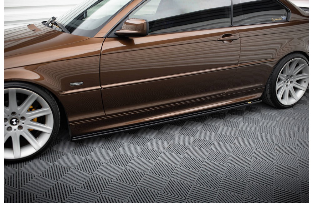 SIDE SKIRTS DIFFUSERS V.1 for BMW 3 E46 MPACK COUPE SIDE SKIRTS DIFFUSERS V.1 for BMW 3 E46 MPACK COUPE
