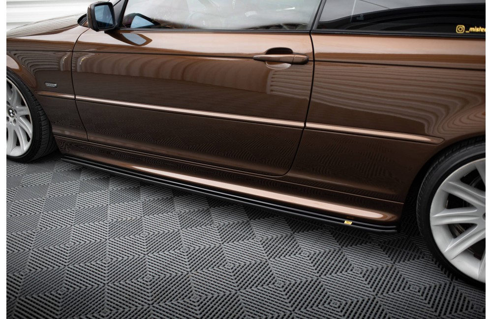 SIDE SKIRTS DIFFUSERS V.1 for BMW 3 E46 MPACK COUPE SIDE SKIRTS DIFFUSERS V.1 for BMW 3 E46 MPACK COUPE
