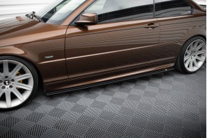 SIDE SKIRTS DIFFUSERS V.1 for BMW 3 E46 MPACK COUPE SIDE SKIRTS DIFFUSERS V.1 for BMW 3 E46 MPACK COUPE