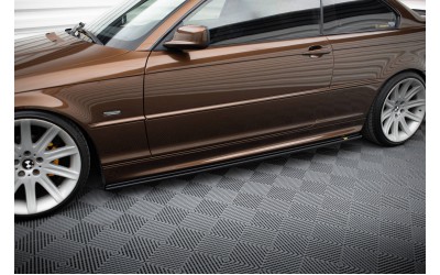 SIDE SKIRTS DIFFUSERS V.1 for BMW 3 E46 MPACK COUPE