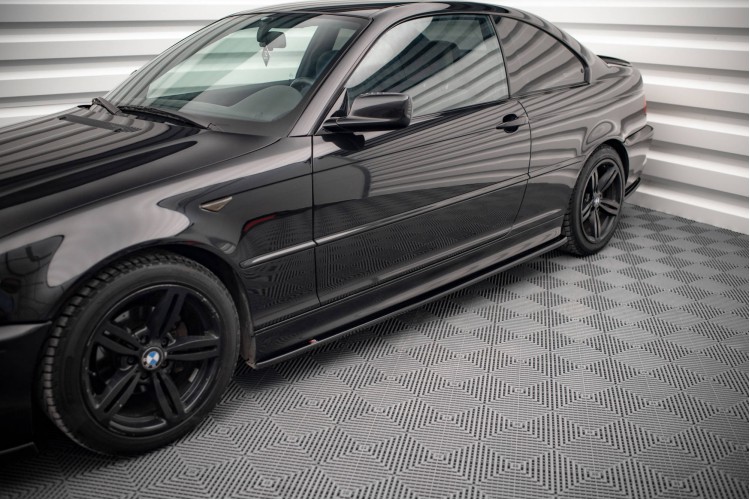 Side Skirts Diffusers V.2 BMW 3 Coupe M-Pack E46