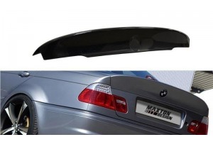 REAR SPOILER / LID EXTENSION BMW 3 E46 - 4 DOOR SALOON < M3 CSL LOOK > (for painting) REAR SPOILER / LID EXTENSION BMW 3 E46 - 4 DOOR SALOON < M3 CSL LOOK > (for painting)
