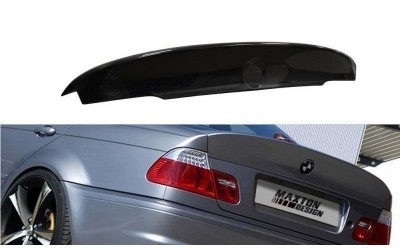 REAR SPOILER / LID EXTENSION BMW 3 E46 - 4 DOOR SALOON < M3 CSL LOOK > (for painting)