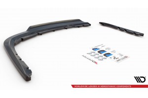 Rear Splitter (with vertical bars) BMW 3 Sedan E90