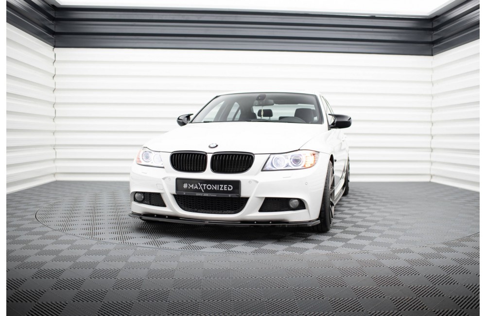 FRONT SPLITTER V.1 for BMW 3 Sedan / Touring M-Pack E90 / E91 Facelift