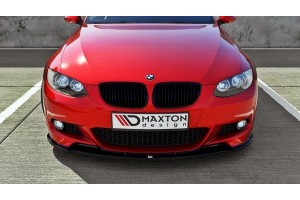 FRONT SPLITTER for BMW 3 E92 MPACK (PREFACE MODEL fits M Performance splitters)