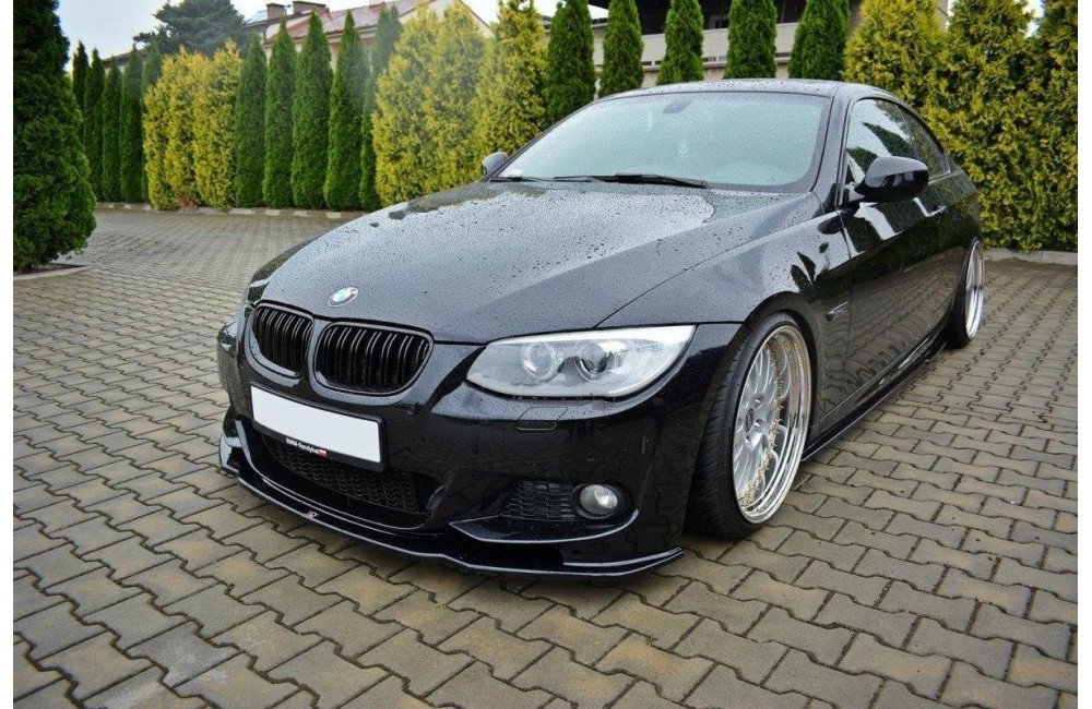 FRONT SPLITTER V.2 for BMW 3 E92 M-PACK FACELIFT