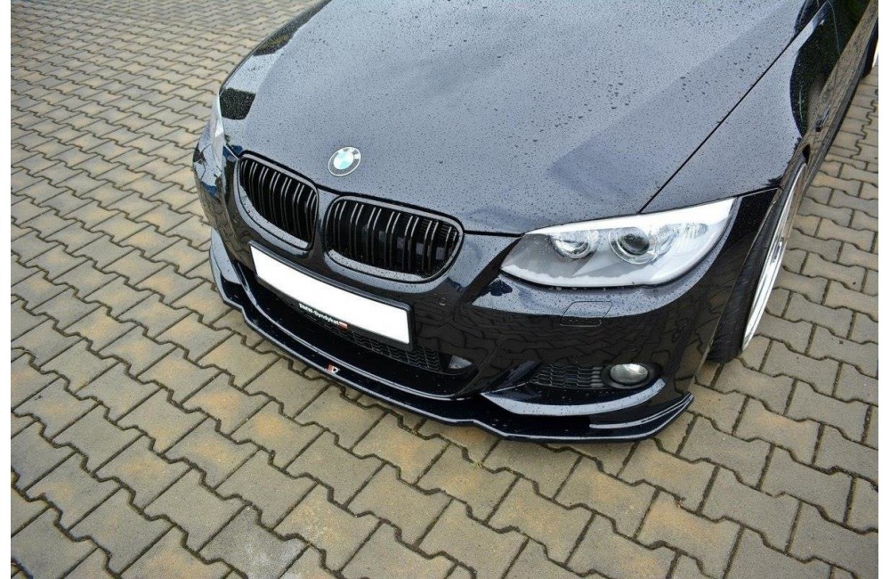 FRONT SPLITTER V.2 for BMW 3 E92 M-PACK FACELIFT
