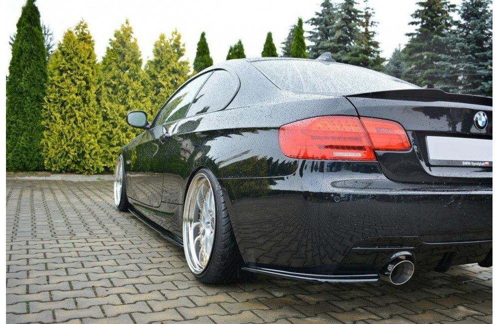 REAR SIDE SPLITTERS for BMW 3 E92 M-PACK FACELIFT
