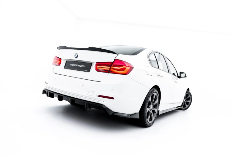 Πίσω Splitter (με κάθετες ράβδους) BMW 3 Sportline Sedan / Touring F30 / F31