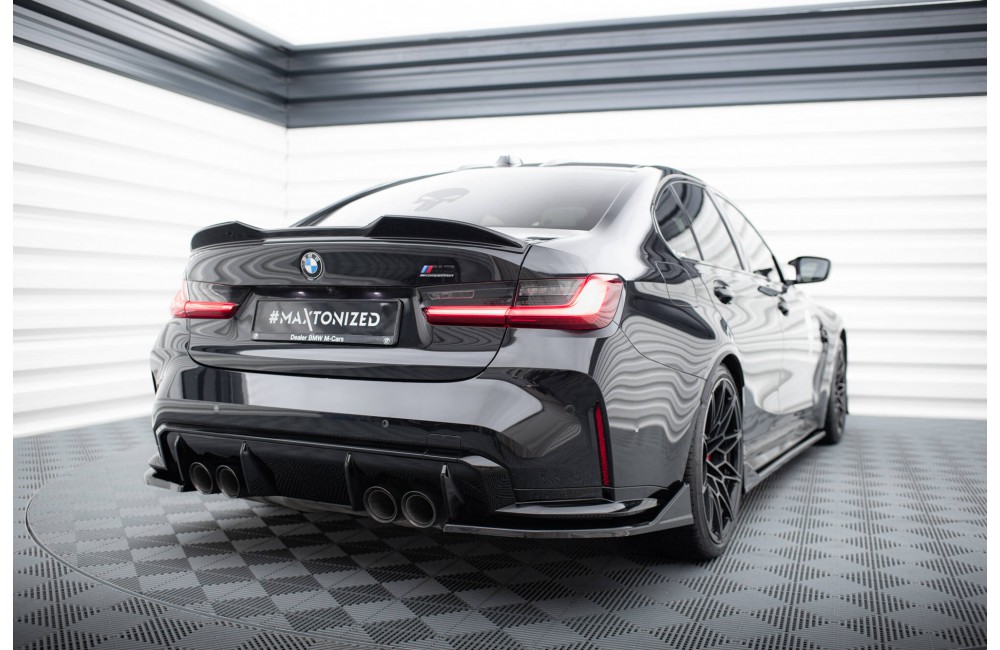 Rear Side Splitters V.4 CSL Look BMW M3 Sedan / Touring G80 / G81