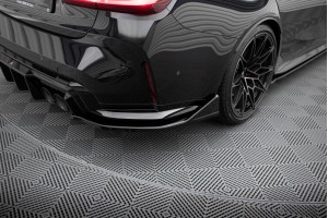 Rear Side Splitters V.6 CSL Look (For rear valance v.1)  BMW M3 Sedan / Touring G80 / G81