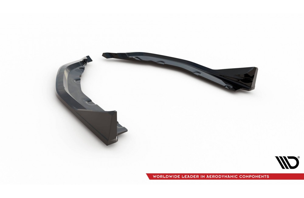 Rear Side Splitters V.6 CSL Look (For rear valance v.1)  BMW M3 Sedan / Touring G80 / G81