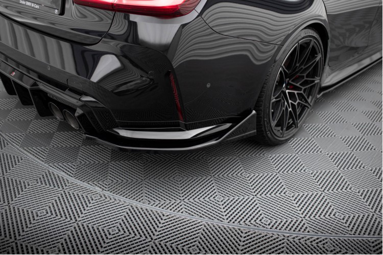 Πίσω πλευρικοί splitters V.6 CSL Look (Για πίσω valance v.1) BMW M3 Sedan / Touring G80 / G81