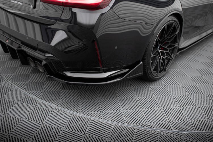 Πίσω πλευρικοί splitters V.6 CSL Look (Για πίσω valance v.1) BMW M3 Sedan / Touring G80 / G81