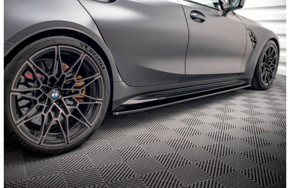 Side Skirts Diffusers V.1 BMW M3 Sedan / Touring G80 / G81 Side Skirts Diffusers V.1 BMW M3 Sedan / Touring G80 / G81