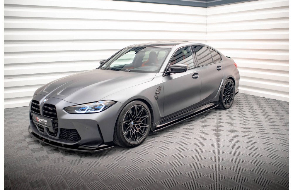 Side Skirts Diffusers V.1 BMW M3 Sedan / Touring G80 / G81 Side Skirts Diffusers V.1 BMW M3 Sedan / Touring G80 / G81