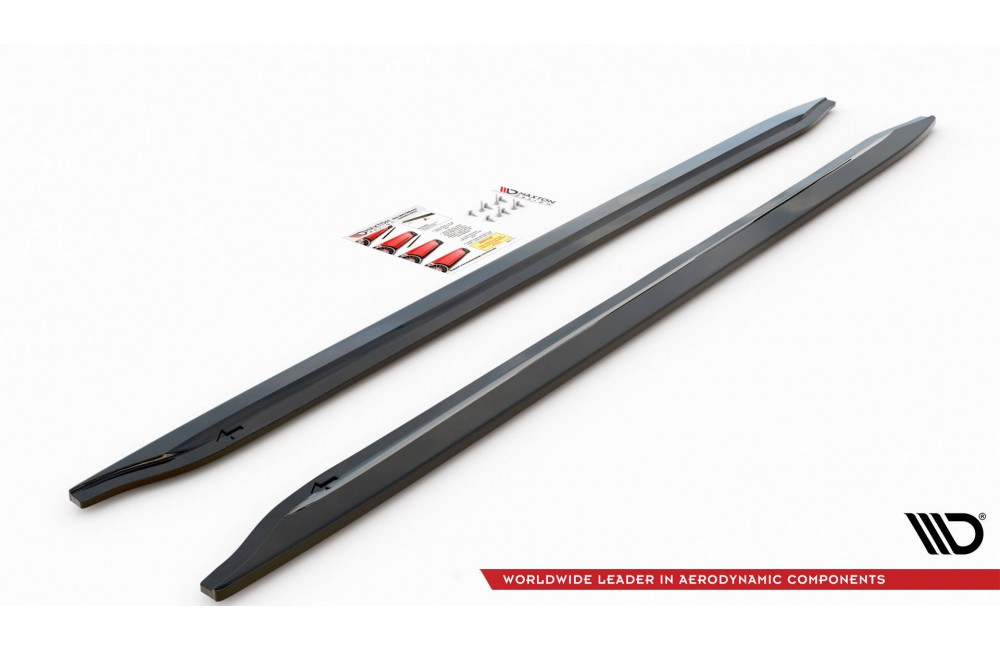Side Skirts Diffusers V.1 BMW M3 Sedan / Touring G80 / G81 Side Skirts Diffusers V.1 BMW M3 Sedan / Touring G80 / G81