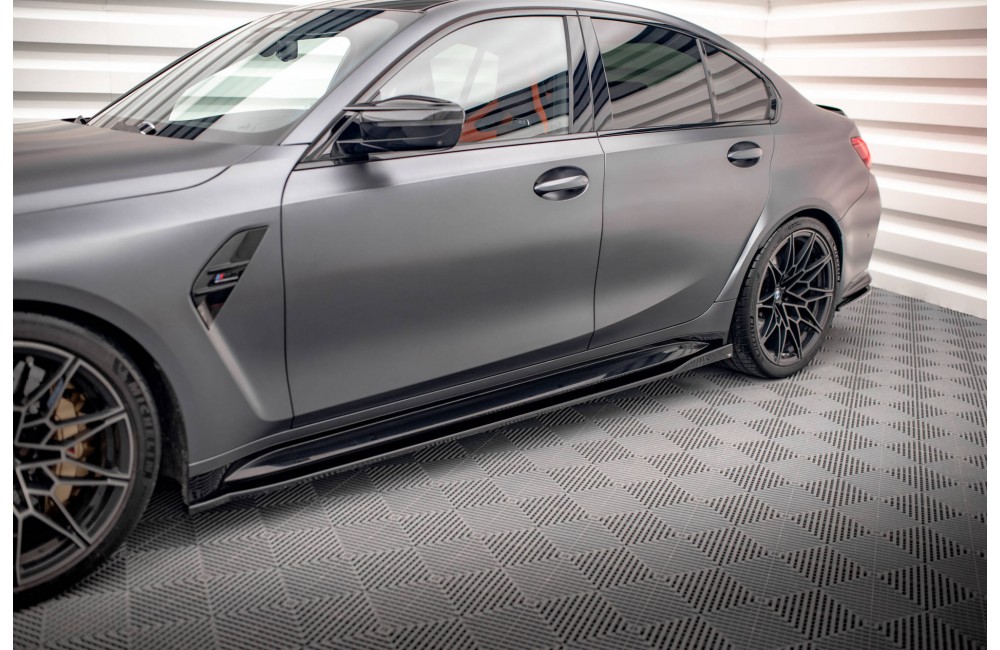 Side Skirts Diffusers V.2 BMW M3 Sedan / Touring G80 / G81