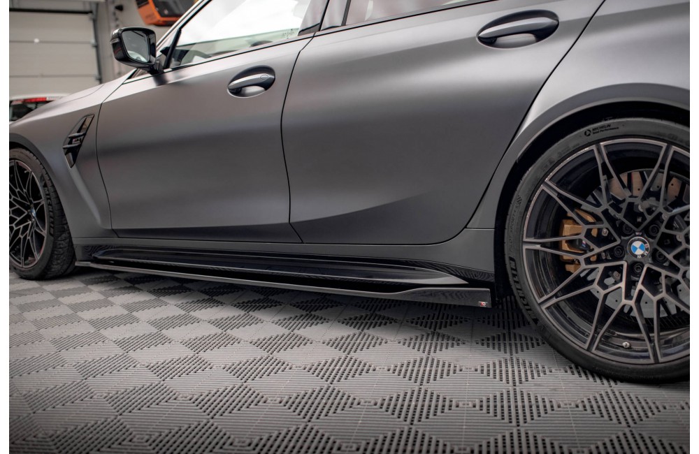 Side Skirts Diffusers V.2 BMW M3 Sedan / Touring G80 / G81