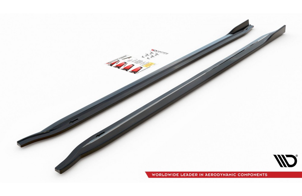 Side Skirts Diffusers V.2 BMW M3 Sedan / Touring G80 / G81