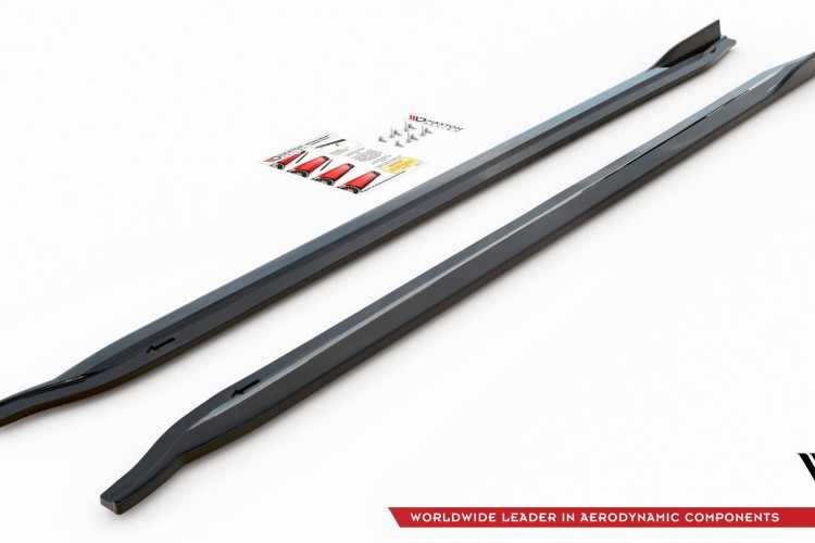 Side Skirts Diffusers V.2 BMW M3 Sedan \/ Touring G80 \/ G81