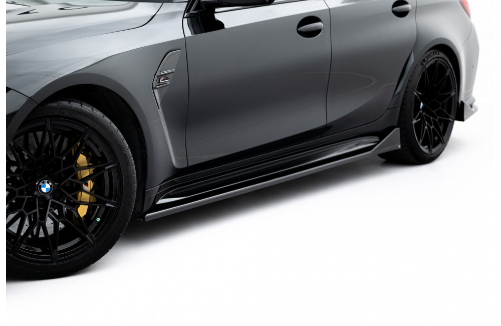 Side Skirts Diffusers V.3 CSL Look BMW M3 Sedan / Touring G80 / G81 Side Skirts Diffusers V.3 CSL Look BMW M3 Sedan / Touring G80 / G81