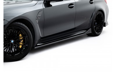 Side Skirts Diffusers V.3 CSL Look BMW M3 Sedan / Touring G80 / G81
