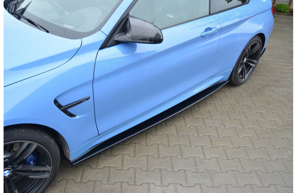 Side skirts Diffusers V.1 BMW M4 F82 Side skirts Diffusers V.1 BMW M4 F82