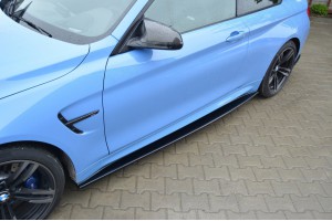Side skirts Diffusers V.1 BMW M4 F82 Side skirts Diffusers V.1 BMW M4 F82