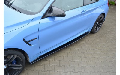 Side skirts Diffusers V.1 BMW M4 F82