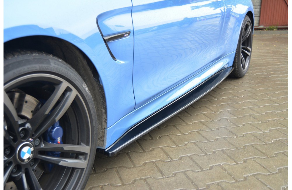Side skirts Diffusers V.1 BMW M4 F82 Side skirts Diffusers V.1 BMW M4 F82
