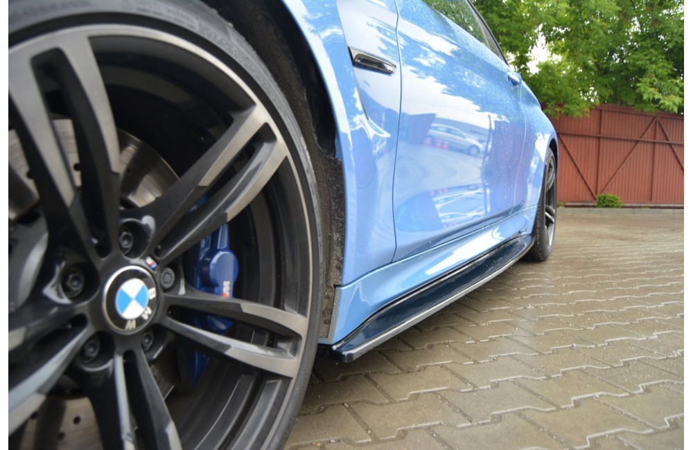 Side skirts Diffusers V.1 BMW M4 F82 Side skirts Diffusers V.1 BMW M4 F82