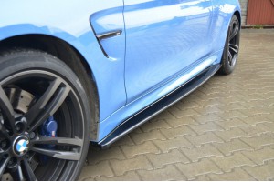 Side skirts Diffusers V.1 BMW M4 F82 Side skirts Diffusers V.1 BMW M4 F82