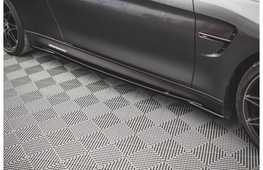Side Skirts Diffusers V.2 BMW M4 F82 Side Skirts Diffusers V.2 BMW M4 F82